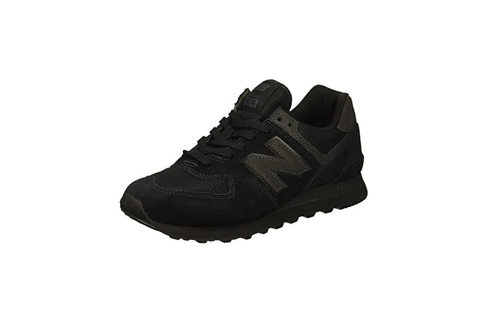 Fashion New Balance 574 Core Zapatillas Hombre, Negro