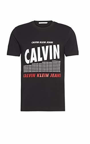 Moda Calvin Klein Calvin Band Slim tee Camisa