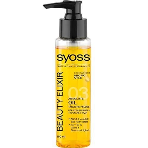 Belleza Syoss belleza Elixir Aceite 3.4 Fl Oz por Schwarzkopf