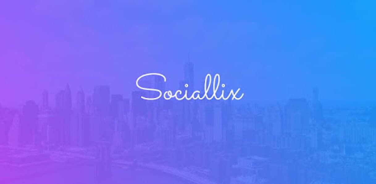 App Sociallix: Gerenciador de mídia social