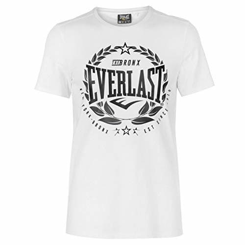 Fashion Everlast Hombre Laurel Camiseta Manga Corta Blanco S