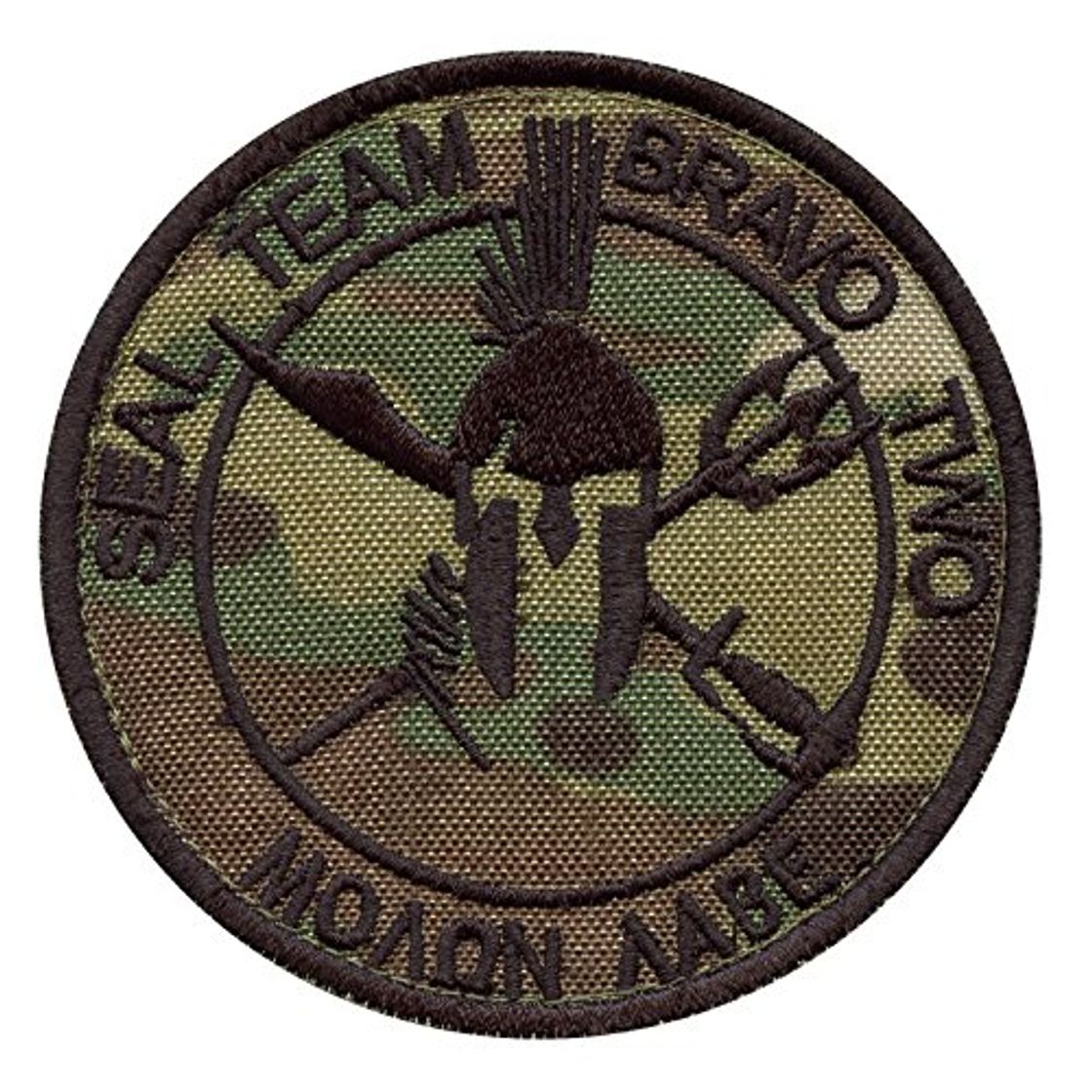 Product 2AFTER1 Multicam Seal Team Two ST2 Bravo Molon Labe US Navy DEVGRU NSWDG Morale Sew Iron on Patch