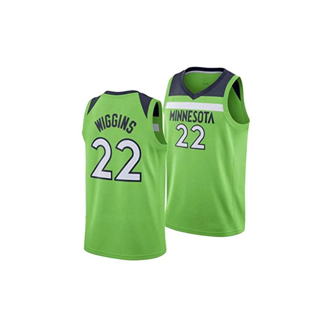 Product T-Lobos Hombres Jerseys del Baloncesto Andrew Wiggins Nº 22 Nueva Tela Bordada