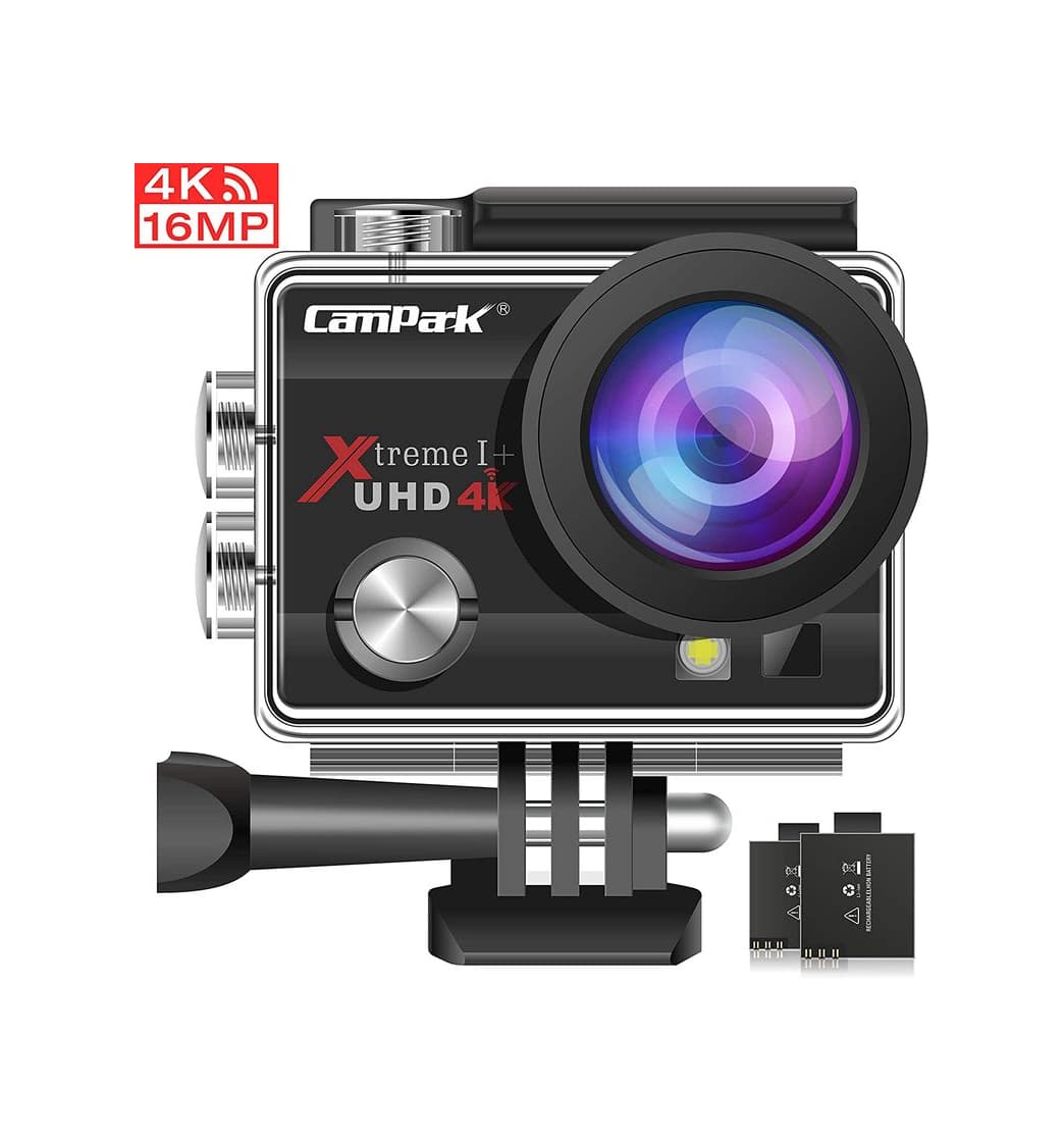 Product Campark ACT74 Action Camera 4K Ultra HD WiFi UnderwaterWater