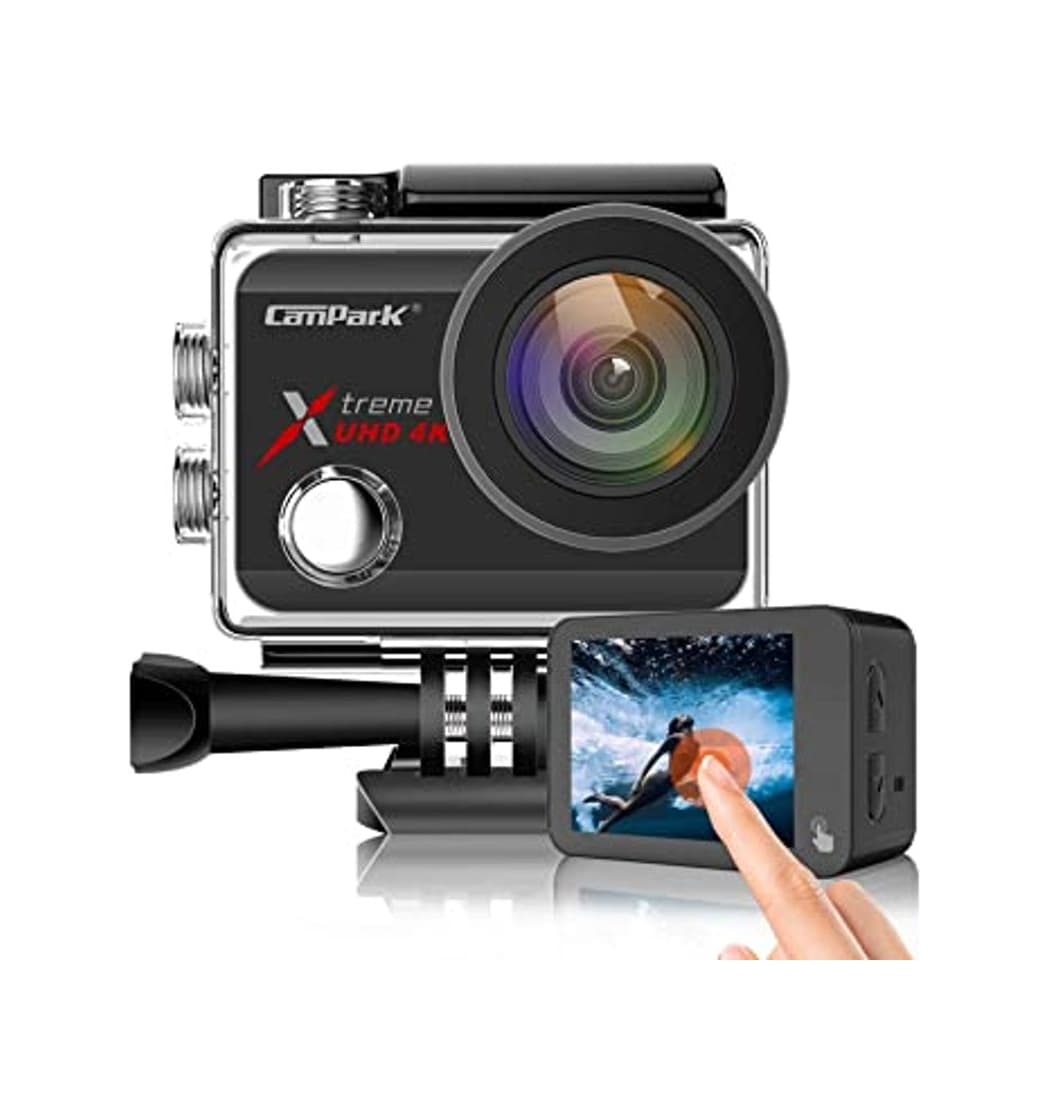 Product Campark X30 Action Camera Native 4K 60fps 20MP WiFi with EIS