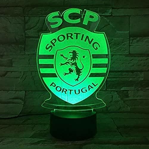 Producto Luces de noche Led Lisbon Sporting Clube De Portugal Illusion 3D Fc