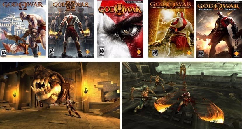 Videogames God of war Saga