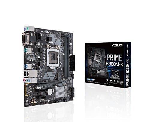 Place Asus Intel B360 mATX - Placa con iluminación LED