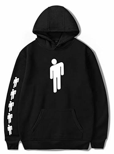 Fashion YIMIAO Mujer Billie Eilish Sudaderas con Capucha Hip-Hop Singer Fans Hoodie(L)