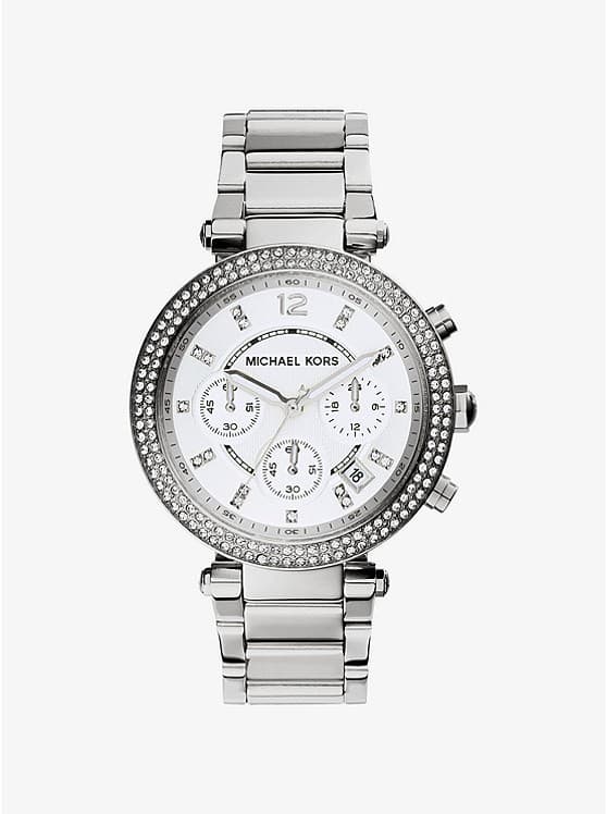 Product MICHAEL KORS
Parker Silver-Tone Watch