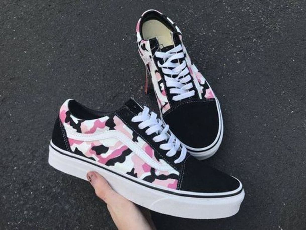 Product Pink Camo Vans