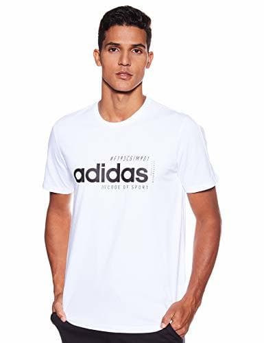 Fitness adidas M BB T Camiseta de Manga Corta