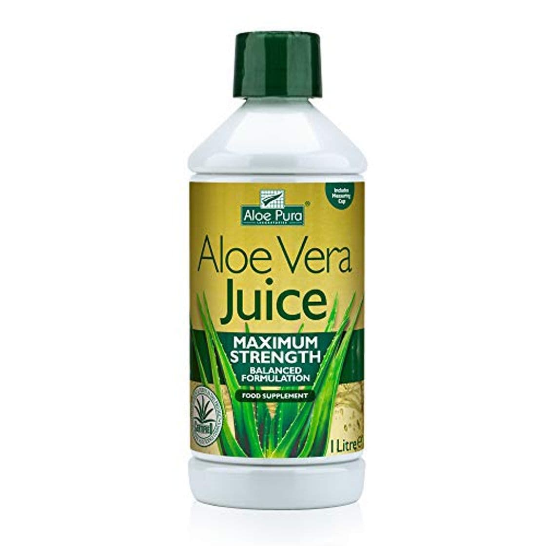 Place Optima Health Aloe Pura Aloe Vera Juice Maximum Strength Juice 1L