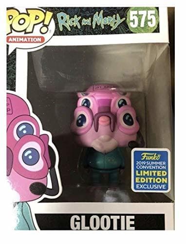 Game Funko Pop! Rick and Morty Glootie Exclusive Vinyl Figure Shared Sticker Summer