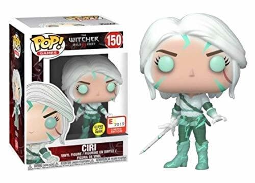 Game Funko Pop The Witcher Ciri Glow in The Dark E3 2019