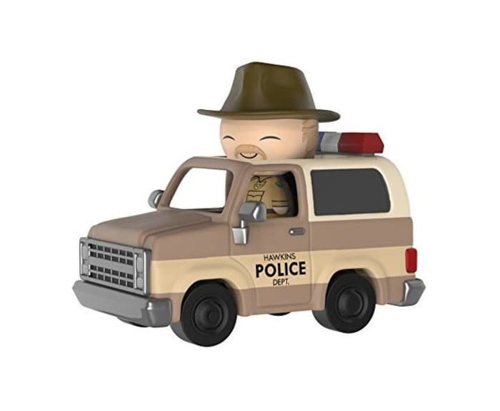 Game Funko- Stranger Things Hopper and Sheriff Deputy Truck Figura de Vinilo