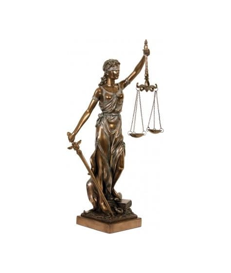 Producto Figura Decorativa de la Dama de la Justicia