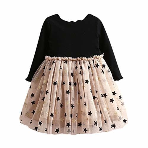 Producto Vestido Tutú 3-8 Años para Bebé Malla Vestidos para Niñas Princesa Infantil