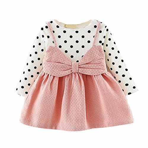 Producto LANSKIRT Ropa de Recién Nacido Infantil bebé niñas Vestido Estampado de Flores