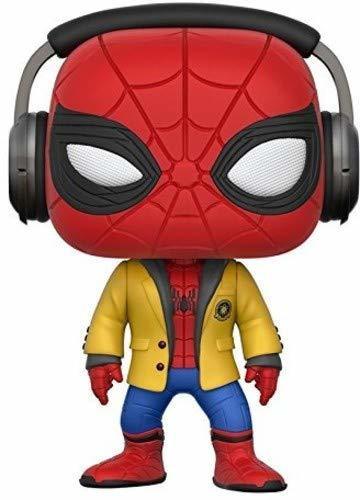 Producto Marvel-21660 Figura de Vinilo Spider-Man with Headphones, Multicolor