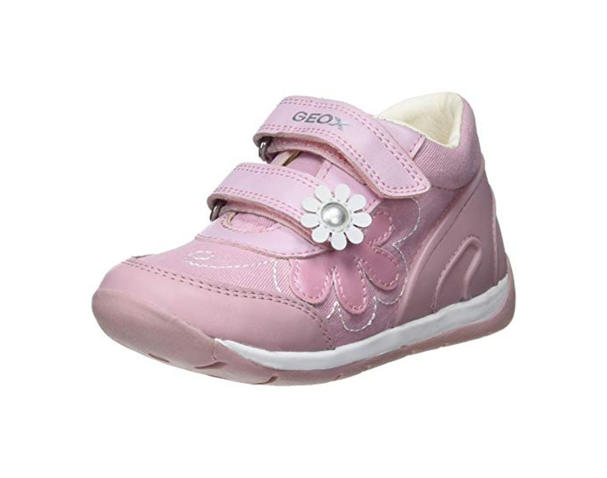 Fashion Geox Baby Each Girl, Zapatillas para Bebés, Rosa