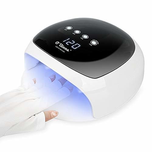 Place 52W Lámpara LED UV Uñas para Manicura/Pedicura con 4 Temporizadores, Sensor Automático,