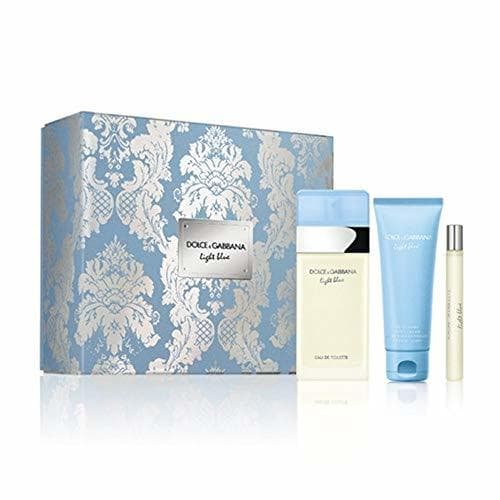 Beauty Dolce Gabanna DG Light Blue Edt V 100 ml+Bc75+Vp10