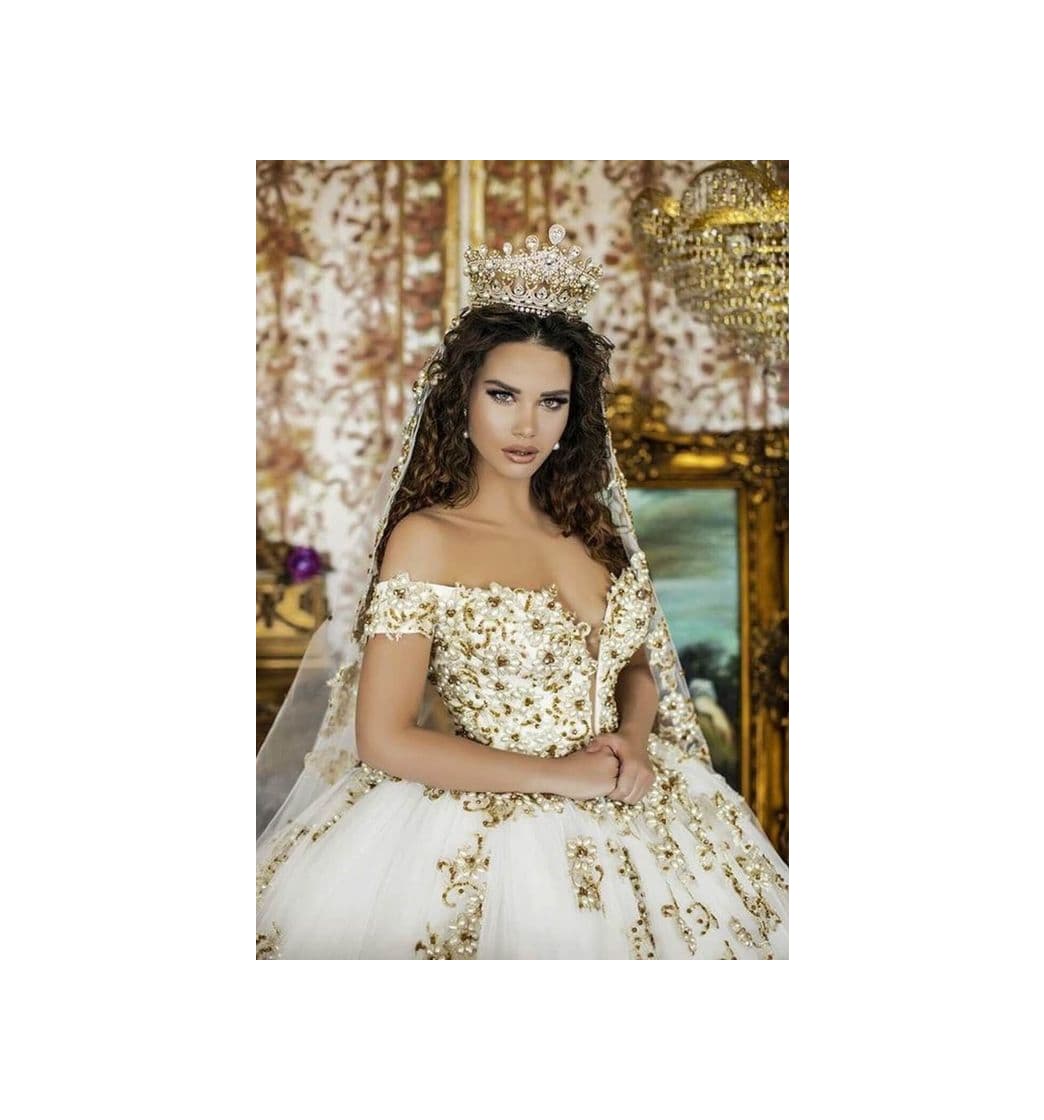 Producto Vestidos de noiva dourado