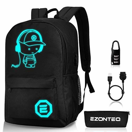 Product Horsky Bolso ligera de escuela con Impermeable Amortiguar los choques Bolso noctilucente