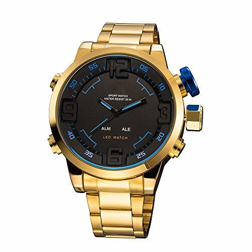 Product SYXW Relojes de los Hombres del Reloj Regalo excelente para Dos Pantallas