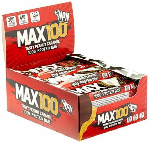 Product NPN MAX 100 barra de proteínas y carbohidratos