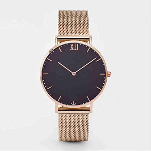 Product DECTN Reloj de Pulsera Casual Minimalista Barco Ancla Reloj de aleación Impermeable