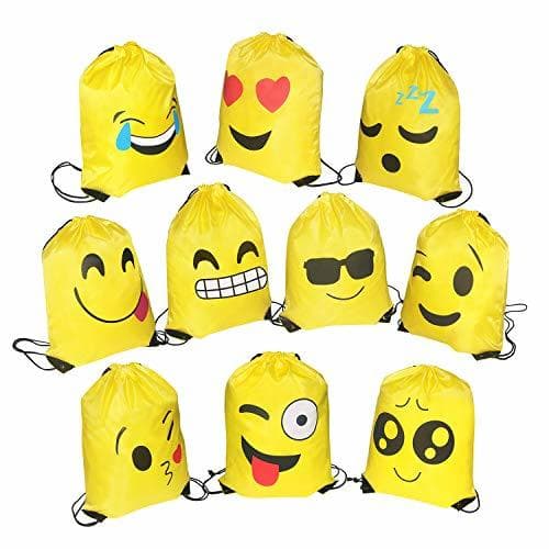 Place FORMIZON 10 Pack Emoji Bolsas de Cuerdas