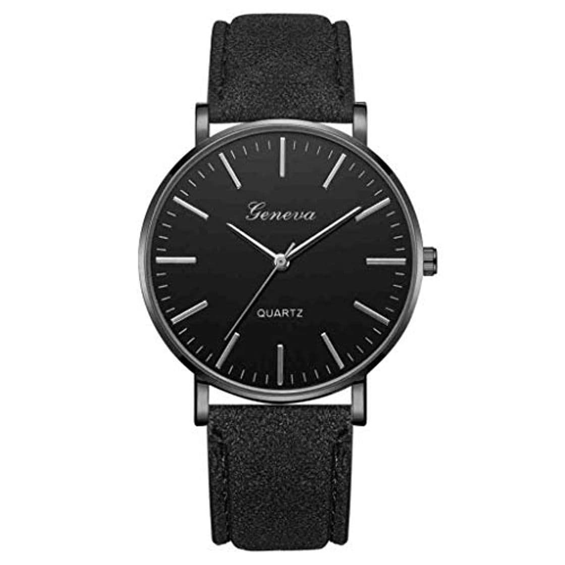 Product SWJM Reloj Hombre Moda Simple Casual Relojes Hombres Negocios Cuero con Correa