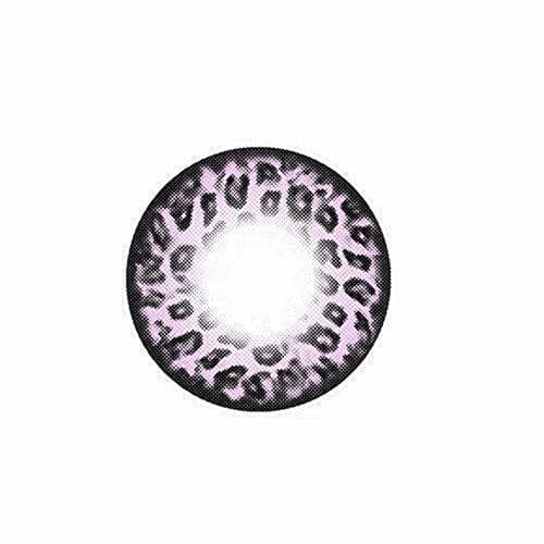 Lugar 1pc Leopardo Maquillaje Necesario Cosméticos Lentes de Contacto Coloridas Ampliar Ojos de