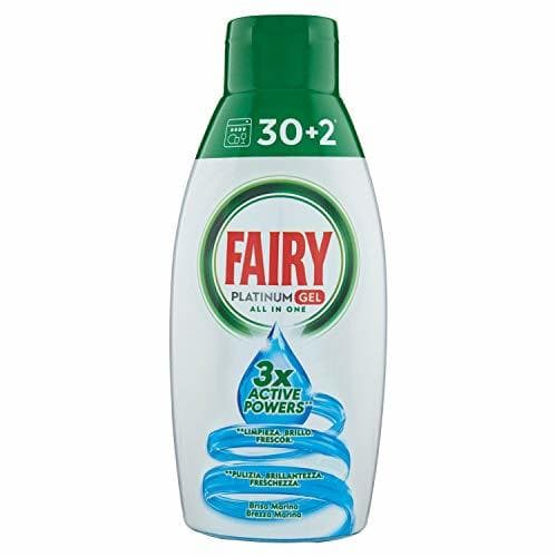 Place Fairy Platinum Gel Detergente para lavavajillas todo en 1