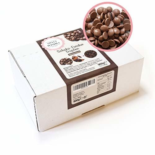 Product Sweet Wishes Gotas de chocolate con leche belga para fondue