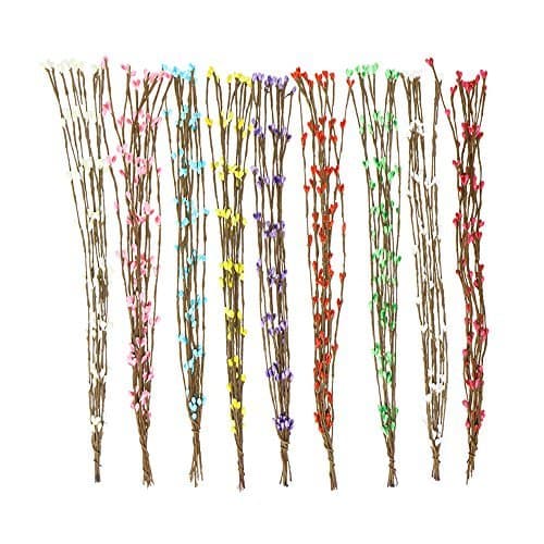 Lugar Tong Yue 50pcs 40 cm Artificial Ramas Pip de Bayas de Vid Flor