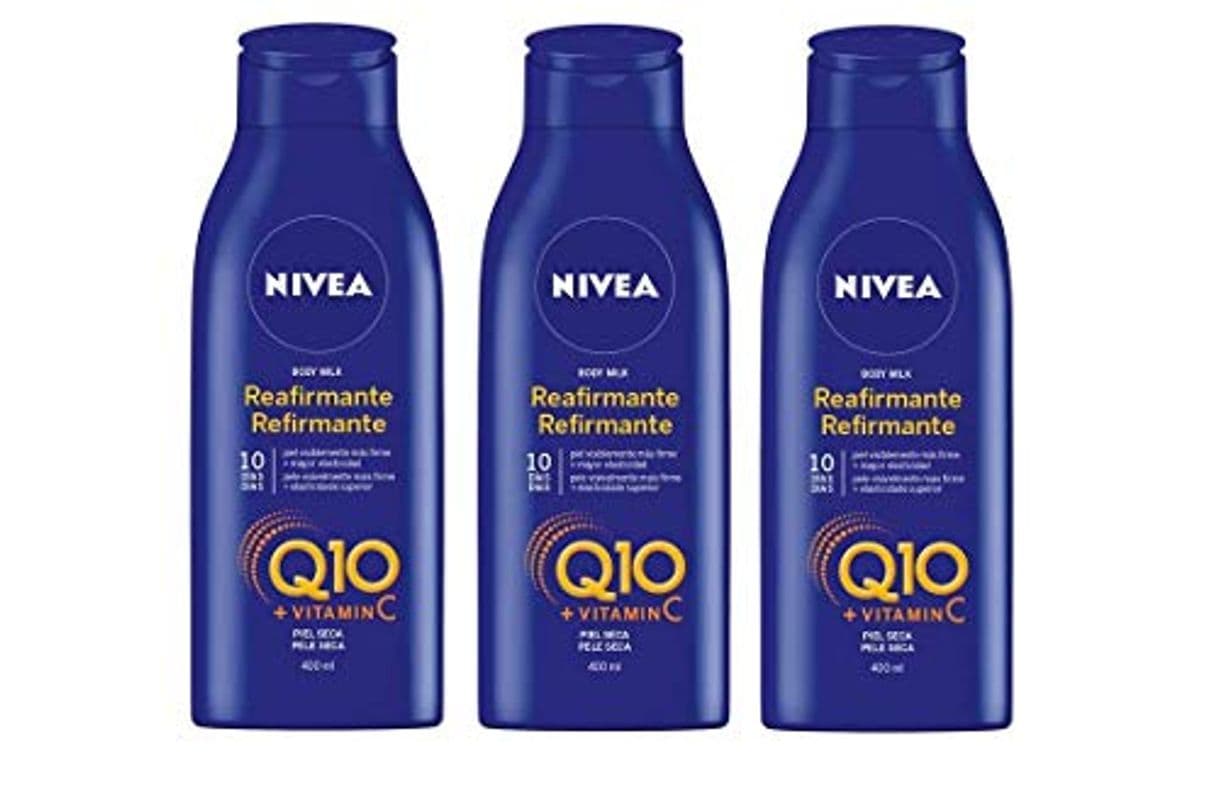 Product Nivea Q10 Triplo Body Milk Reafirmante Piel Seca - Pack de 3