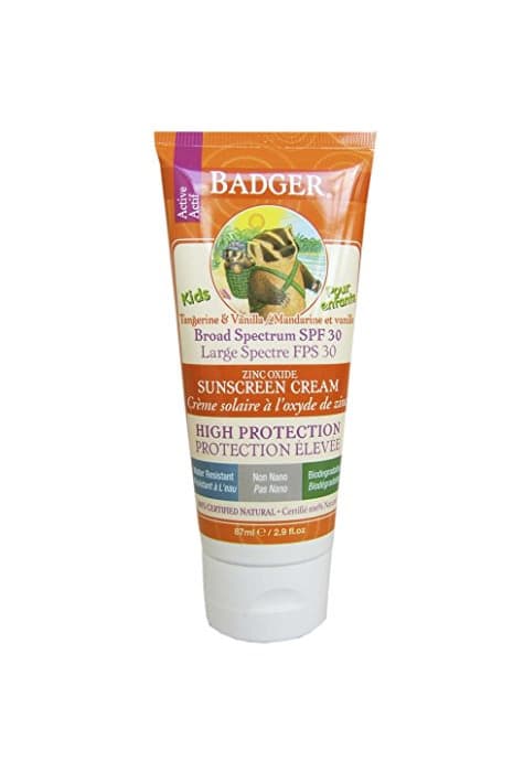 Producto Badger Sunstech creen Creams 30 Kids – Protección Solar Crema, 1er Pack