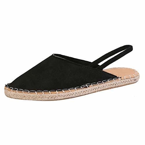 Place TWIFER Sandalias y Chanclas para Mujer Romanas Slip-Ons Pointed Toe Vestir para