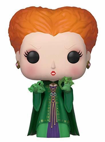 Juego Funko- Pop Figura de Vinilo: Disney: Hocus Pocus-Winifred w/Magic Coleccionable,