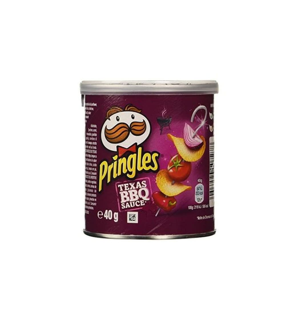 Producto Pringles Texas BBQ Souce Productos de Aperitivo Frito con Sabor a Salsa