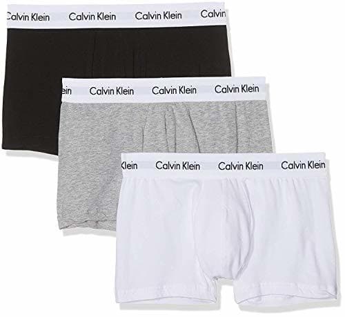 Fashion Calvin Klein Hombre - Pack de 3 bóxers de tiro medio -