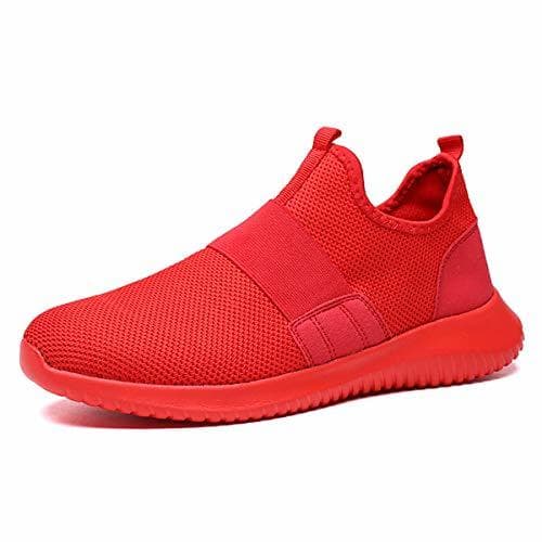 Moda JIANKE Zapatillas de Deporte para Hombre Respirable Sneakers Ligero Zapatos para Correr