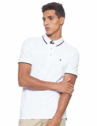 Product JACK & JONES Jjepaulos Polo SS Noos, Blanco