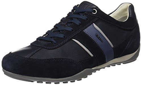 Product Geox U Wells C, Zapatillas para Hombre, Azul