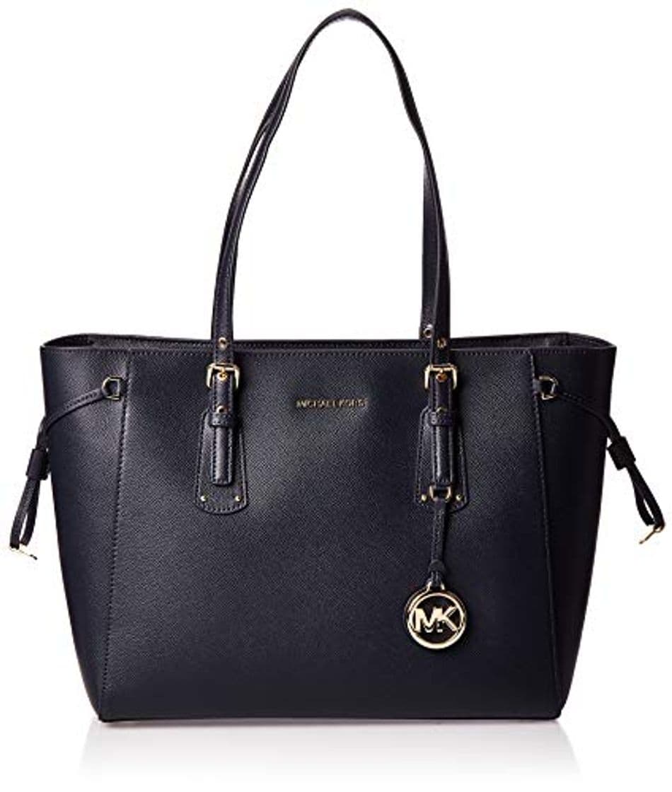 Fashion Michael Kors - Voyager Medium Mf Top-zip Tote, Bolsos totes Mujer, Azul