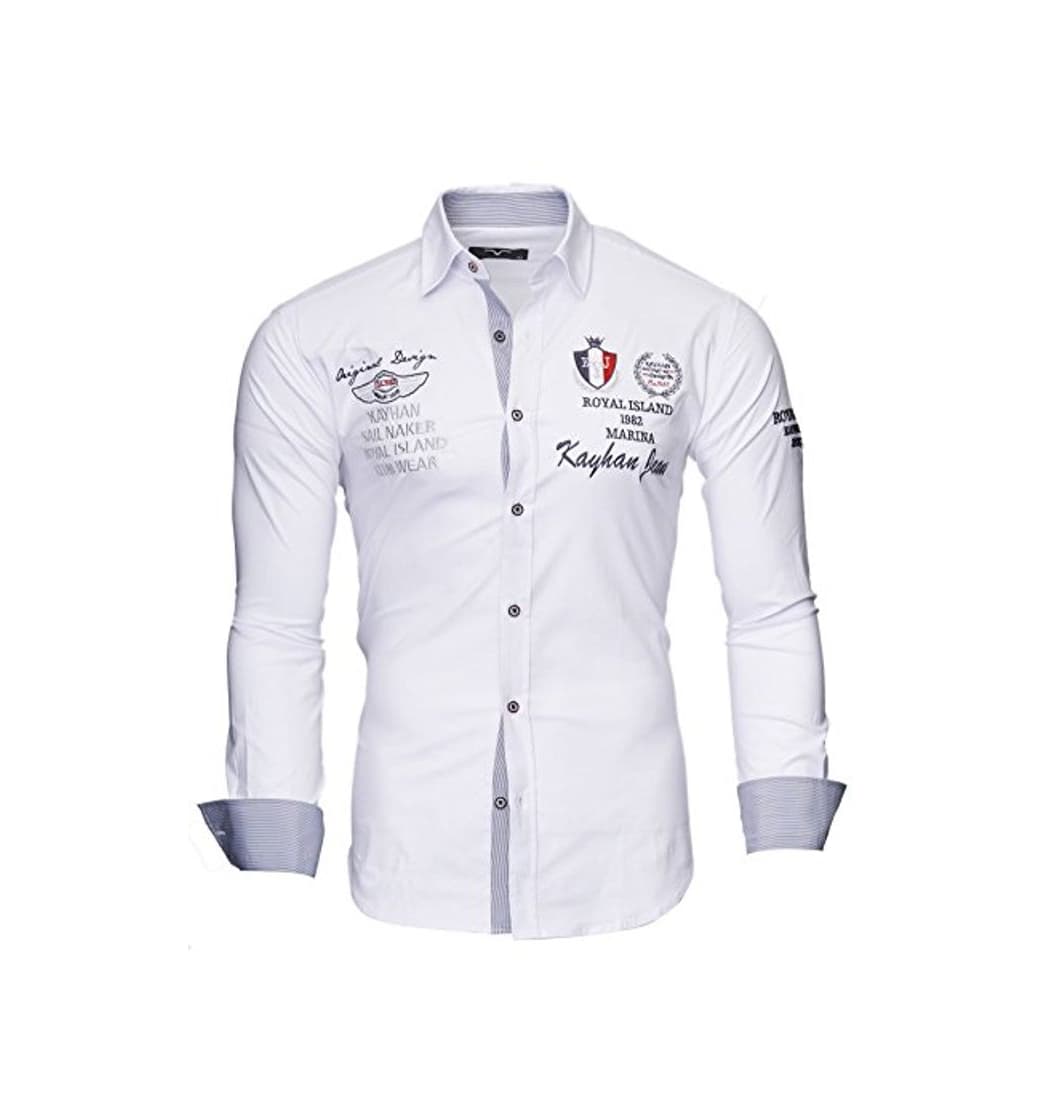 Product Kayhan Hombre Camisa Monaco White