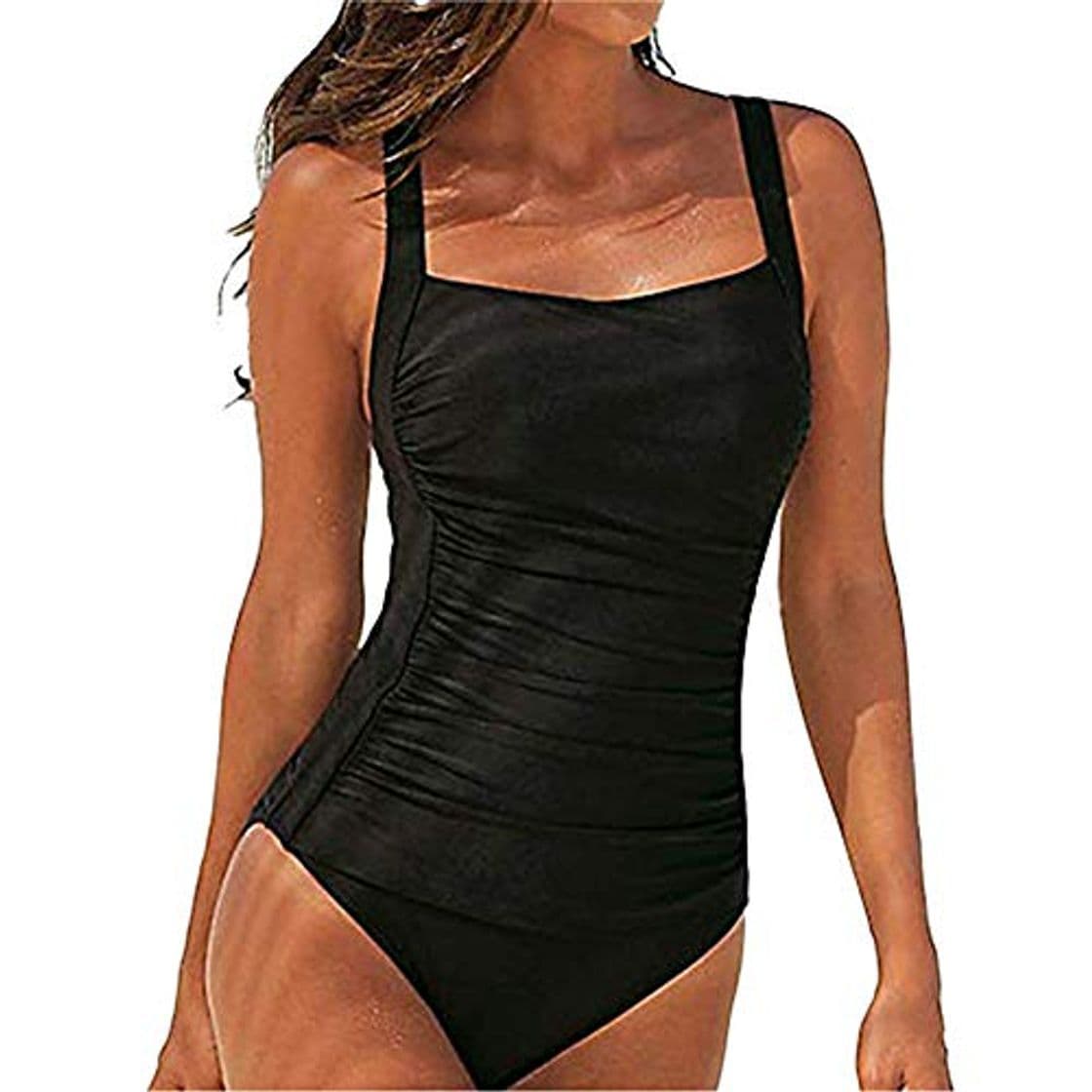 Fashion SEDEX Bañadores de Mujer Sexy Natacion Trajes de Baño de Una Pieza Monokinis Natacióncon Relleno Elegante Push up Cuello Halter para Mujer